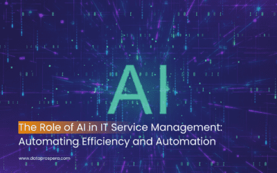 The Role of AI in IT Service Management: Automating Efficiency and Innovation